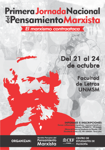 Jornada Marxista. Afiche